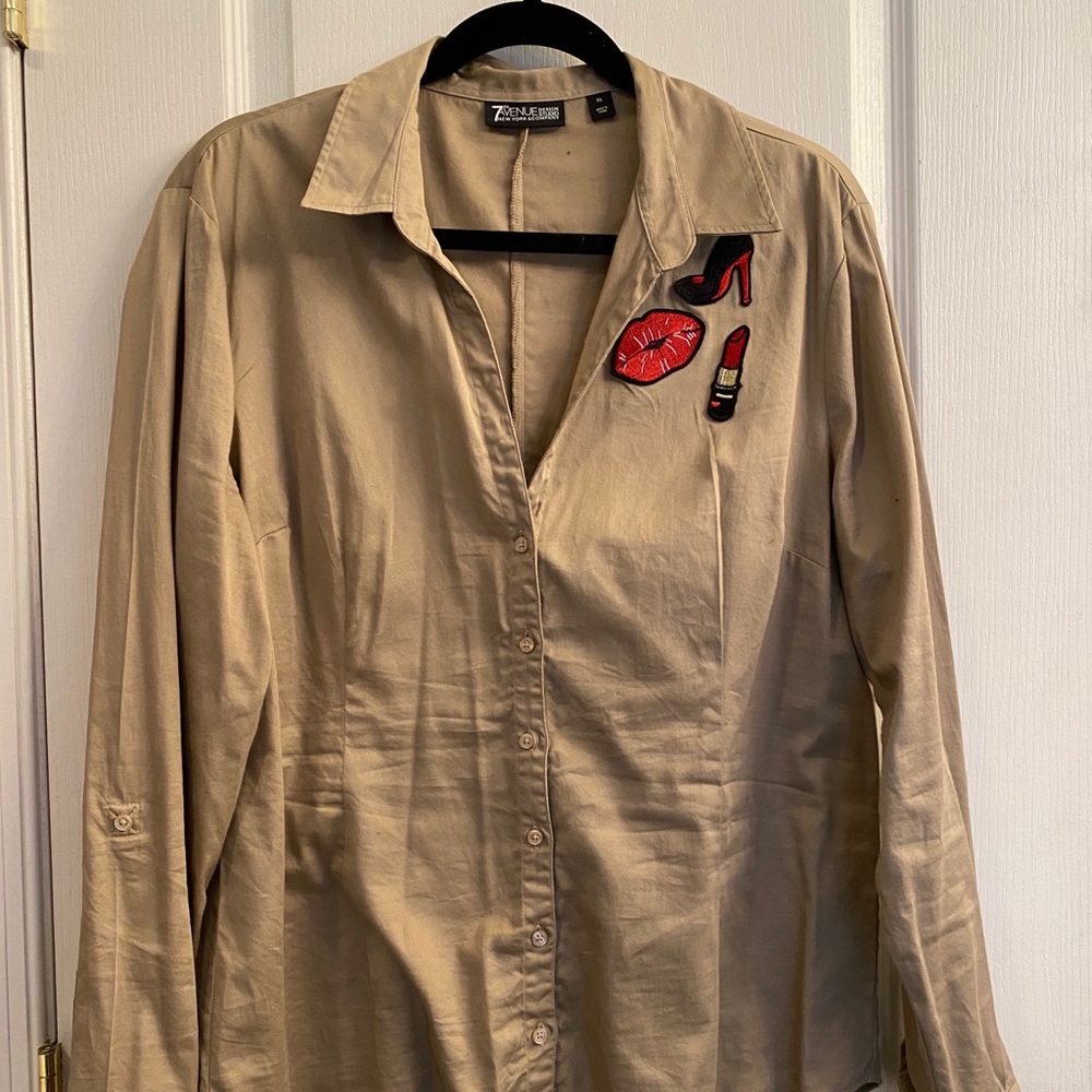 NY&C Embellished Blouse/Top